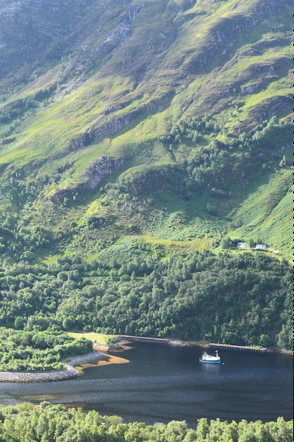 der Fjord in der Nähe von Kinlochleven