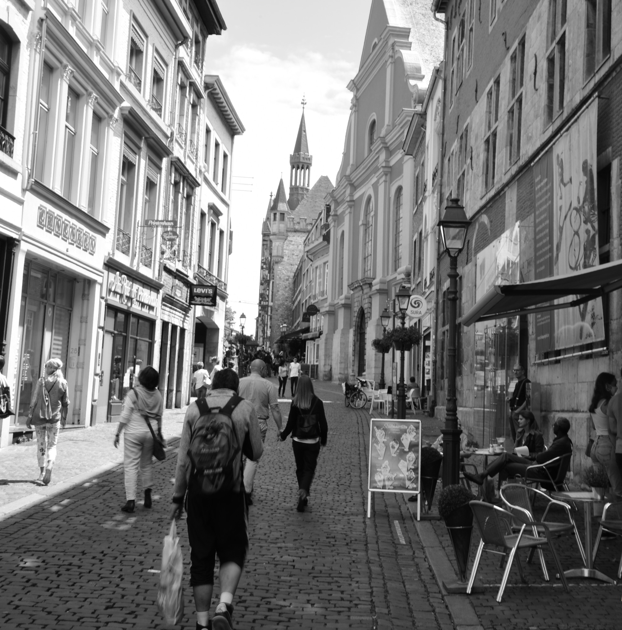 Aachen_Straßenszene