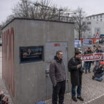 Nachbau von Nawalnys Strafisolator (Berlin 2023)